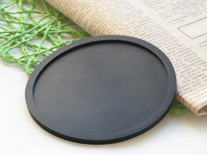 

640 шт./лот, быстрая доставка, 10 см Силиконовые подстаканники, Нескользящие подстаканники для чая, напитков, коврики, салфетки, коврики, 5 видов цветов