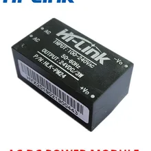 5 шт. AC DC 220 В до 24 В 3 Вт мини модуль питания умный бытовой выключатель модуль питания HLK-PM24