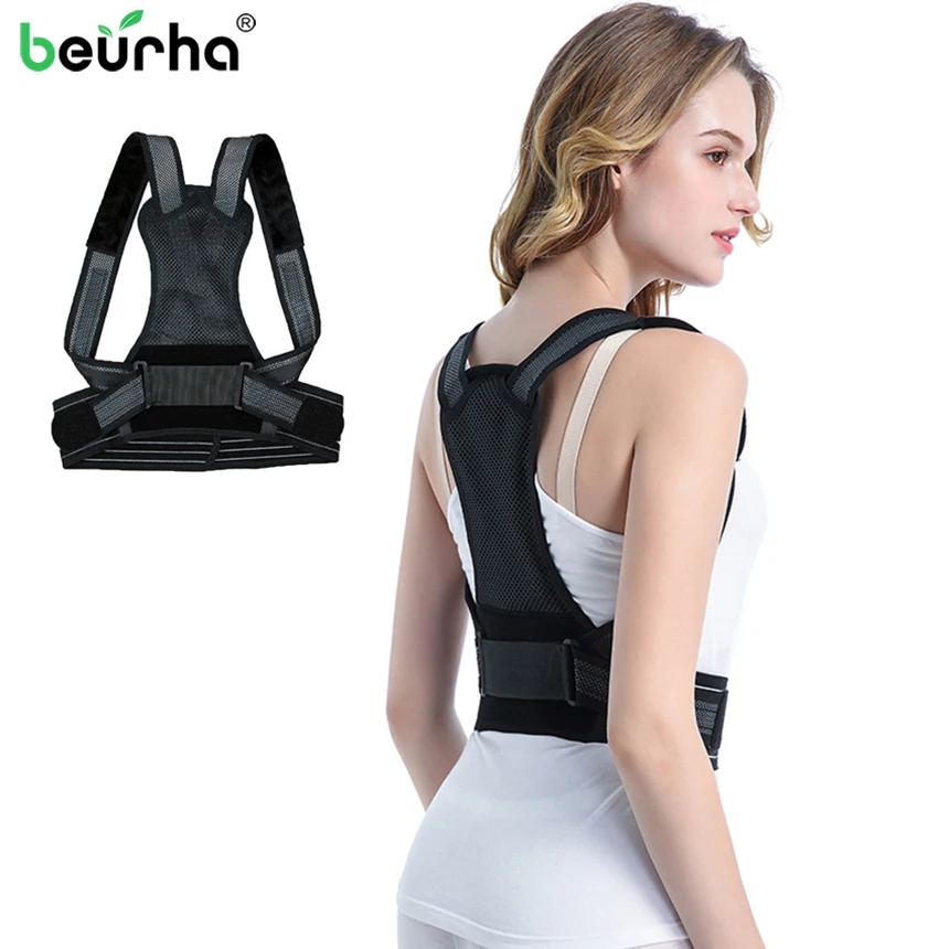 

Adjustable Upper Back Shoulder Support Posture Corrector Adult Children Corset Spine Brace Back Belt Orthotics Back Support