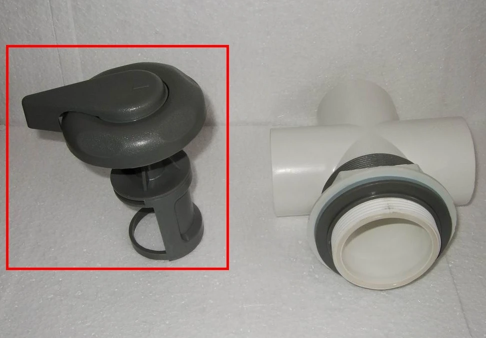 hot tub spa Diverter water Valve Gray O-Ring Cap Stem Kit Reinforced Handle
