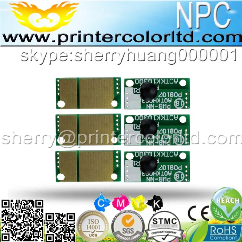 Тонер чип для Konica Minolta bizhub C452/C552/C652/C652DS/C552DS/C452DS/A0TM450/A0TM150/A0TM131/A0TM151/TN613K/TN613C/TN613M|Чип