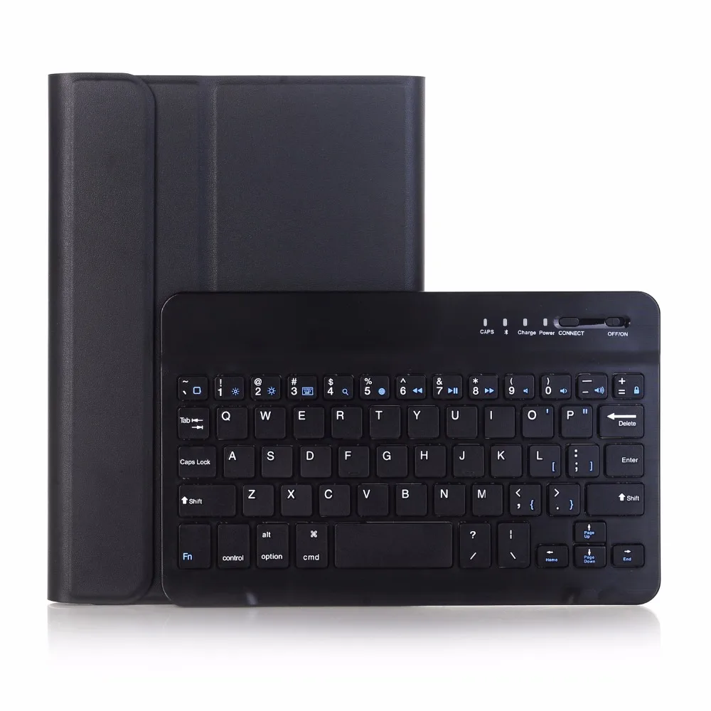 Чехол с беспроводной Bluetooth клавиатурой для iPad Mini 5 2019 чехлы из искусственной кожи
