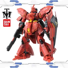 Аниме мобильный костюм Bandai MSN-04 Sazabi Ver. Ka Gundam MG 1/100 Модель робот головоломка детская игрушка собранные фигурки gunpla