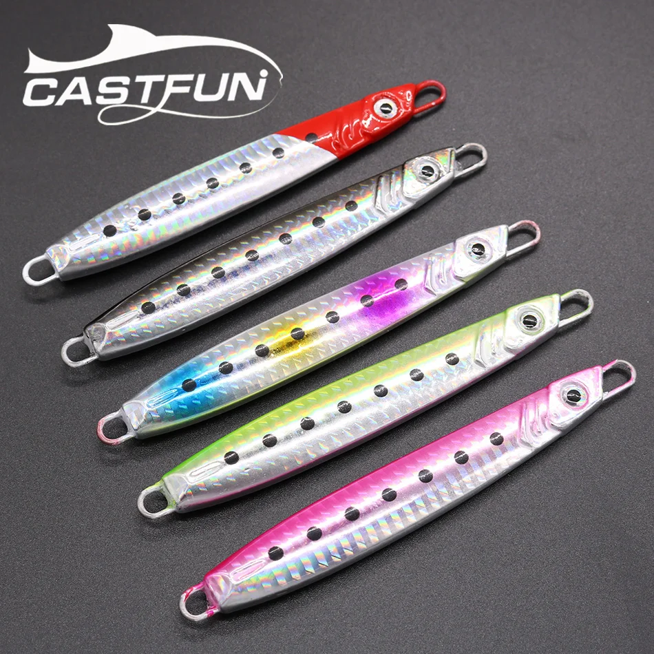 Metal Jig Casting Lure Saltwater Jigging Lure 5pcs/lot 5g 10g 14g 21g