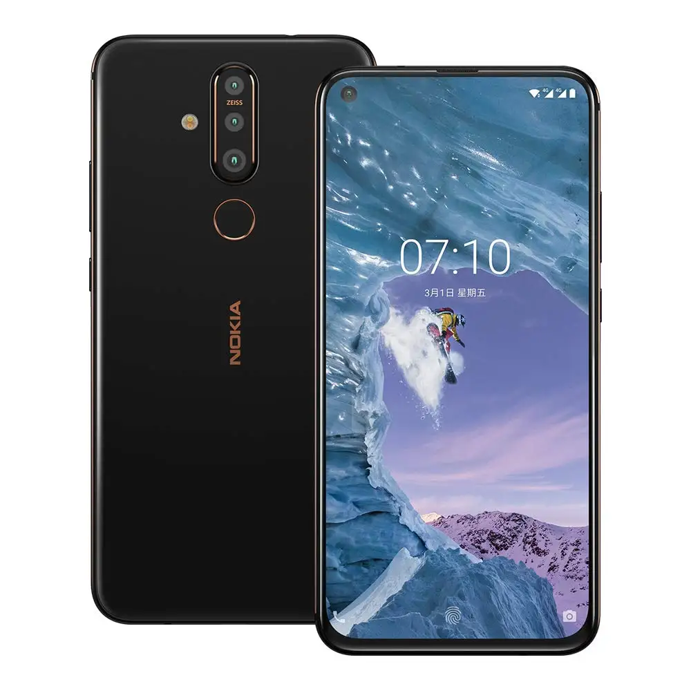 Мобильный телефон Nokia X71 6 ГБ ОЗУ 39 дюймов Восьмиядерный процессор Snapdragon 660 Android 9 48MP