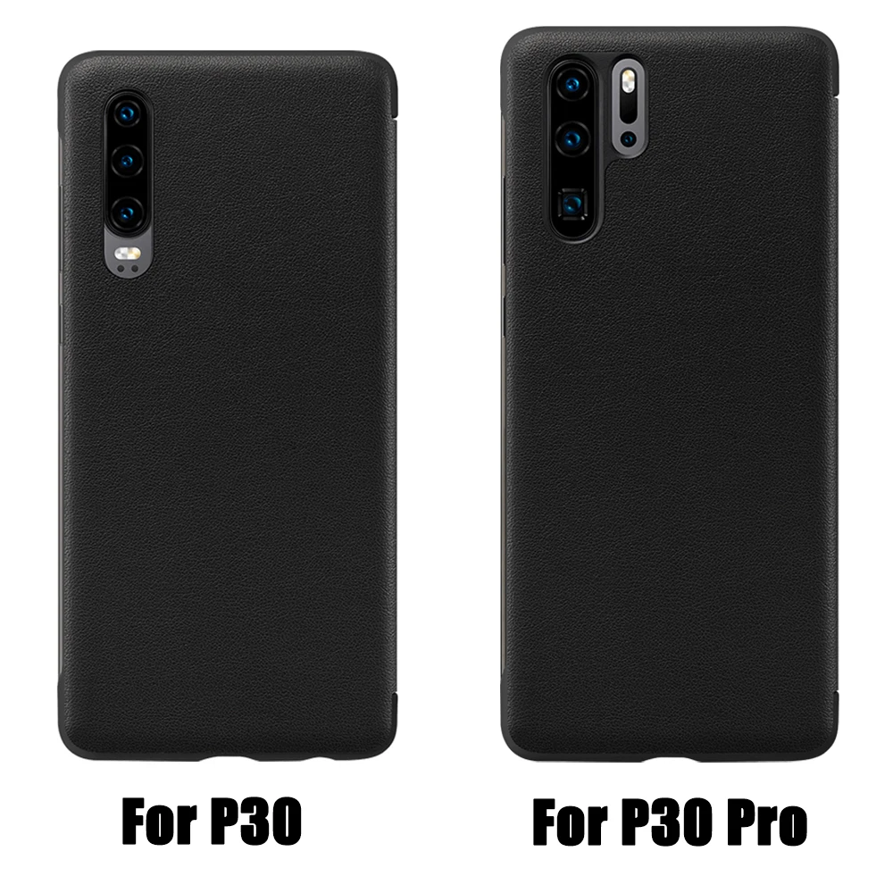 Кожаный чехол-книжка для телефона Huawei P30 Pro P30pro P20 Lite P10 Plus P 30 20 10 P10plus P20lite P20pro Smart View Case