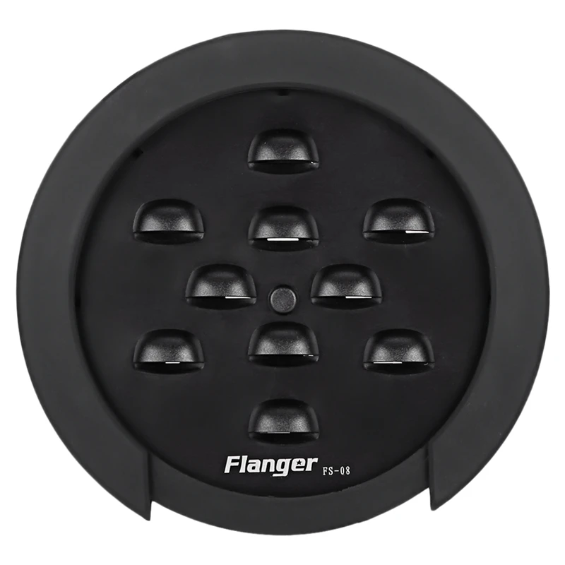 Flanger 100mm ABS Rubber Guitar Sound Cover Adjustable Acoustic Feedback Suppressor Hole | Спорт и развлечения