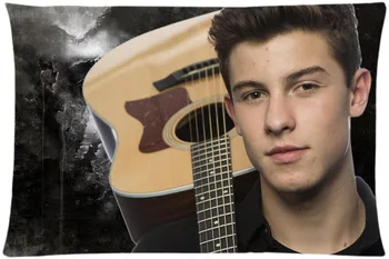 

Hot Fashion Shawn Mendes Rectangle Pillowcases zipper Custom Pillow Case 35x45cm SQ00626-HXL02