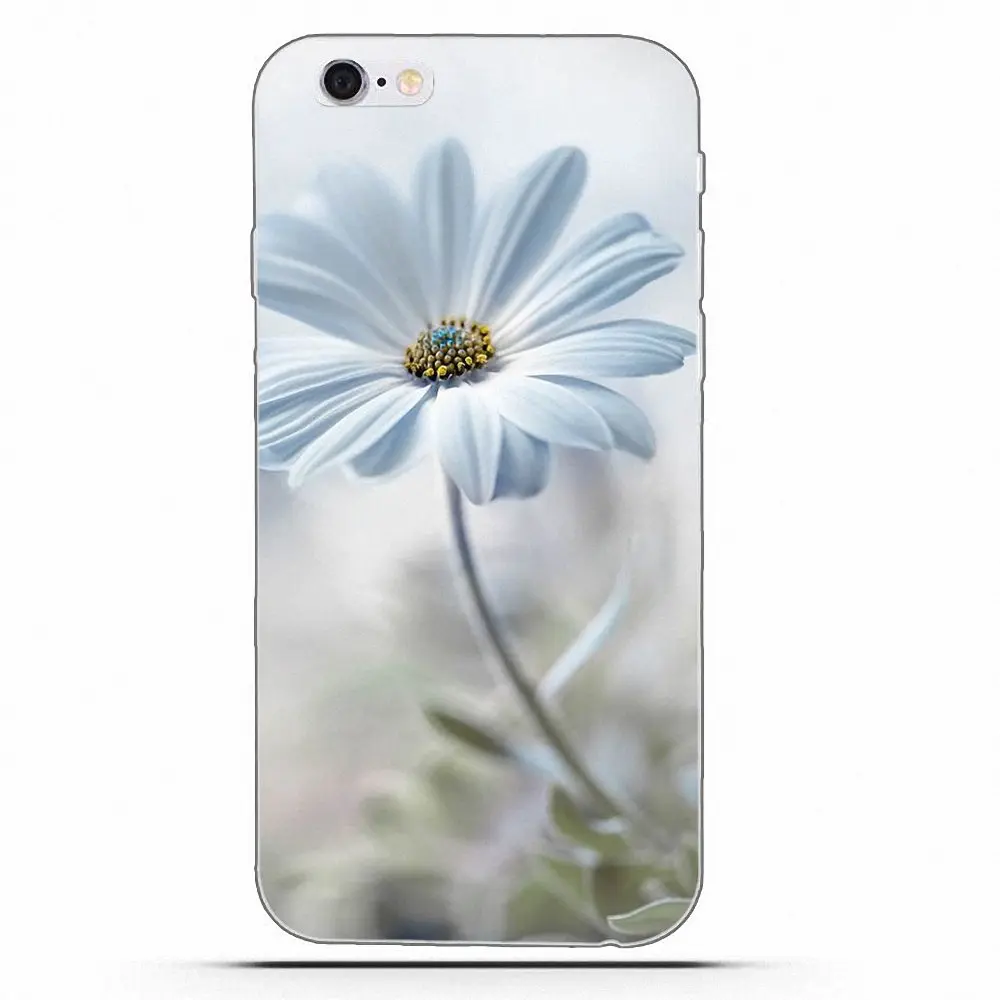 Wexoeq For Huawei Honor 4C 5A 5X 6A 6C 6X 7X 9 V8 V10 Mate 7 8 10 P9 P20 Pro Lite Play Soft Coque Daisy Flower