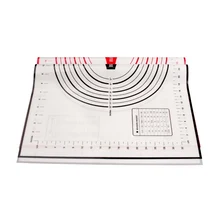 Высокое качество стекловолокна силиконовые кондитерские доски тесто прокатки коврик помадка торт кухня выпечки инструменты 60*40 см