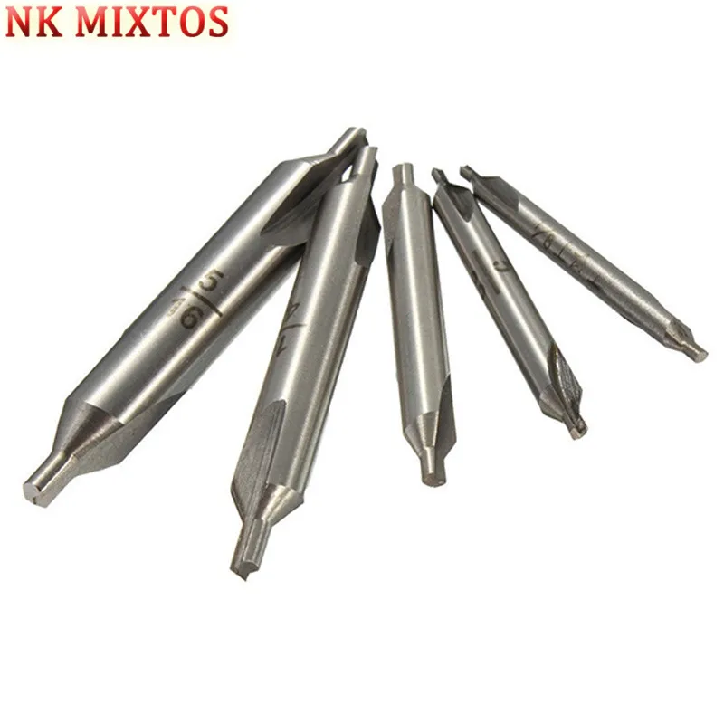 Buy NK MIXTOS 5PCS/Set HSS Center 60 Degrees Spotting