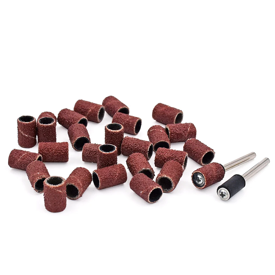 Абразивные инструменты для Dremel с рукояткой 6 шт. 80 # 110 шт|abrasive tools|tools for dremelfor dremel |