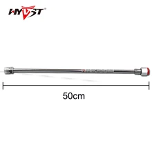 Удлинитель, длина 60 см/23,62 дюйма анодированный алюминий для использования со всеми стандартными безвоздушный Краскораспылитель советы легко чистить(2 peice