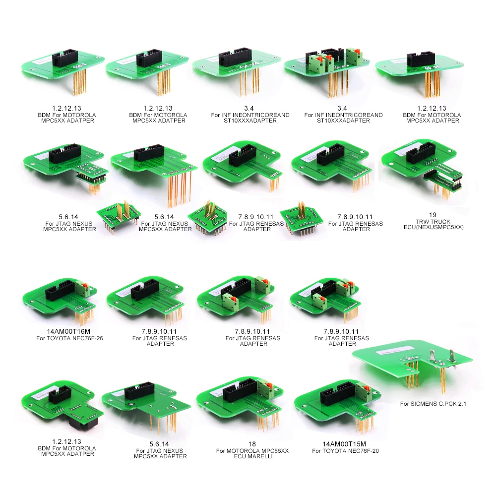 BDM Рамка полные наборы для KTAG/KESS/KTM/Trasdata ECU программист инструмент BDM Рамка 4 зонда 22 шт. Адаптеры ECU чип Тюнинг DHL бесплатно