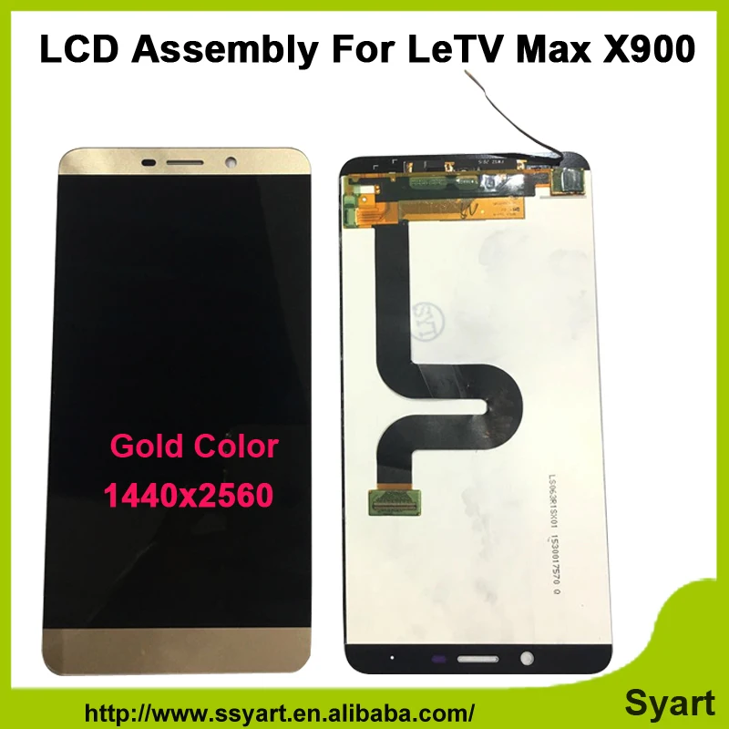 High quality White Gold Coor 6 33 inch LCD Display Touch Screen Glass Digitizer Assembly replacement