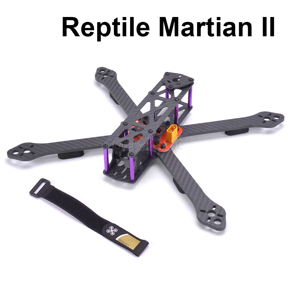 

Reptile Martian II 220 220mm / 250 250mm / 295 295mm / 335 335mm Carbon Fiber 5 7 8 inch Quadcopter Frame For FPV Racing Drone