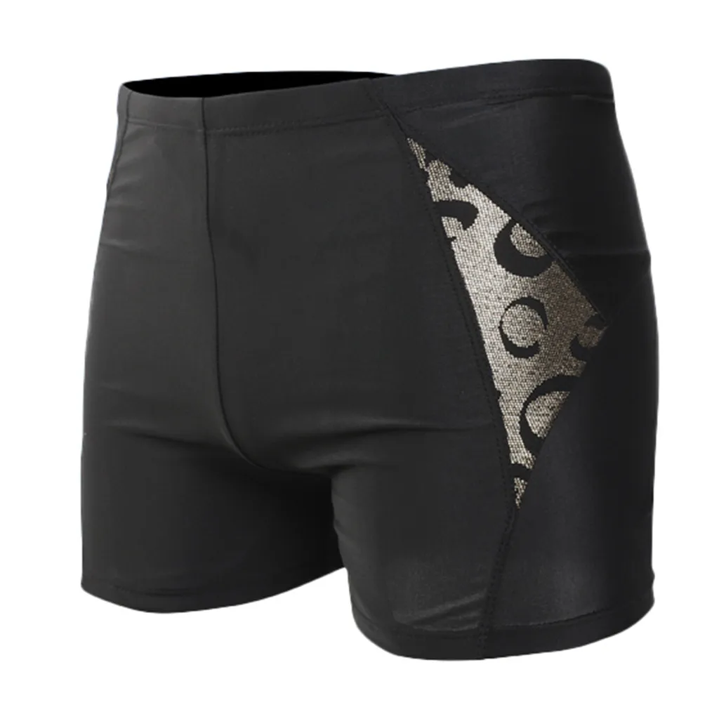 

Men's Printing Sexy Nylon Underwear Breathable Built-In Beam Line Briefs Swimming Trunks Mens Shorts Male Panties Trunks 2019