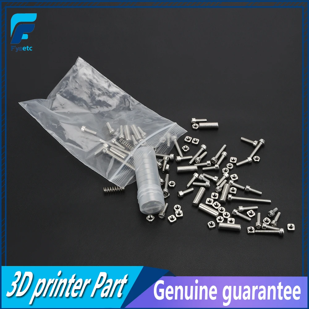  The Whole Kit PRUSA I3 MK3 MMU2 Screw Nut Hardware Parts Machine Parts For Prusa i3 MK3/MK2.5 to Mu