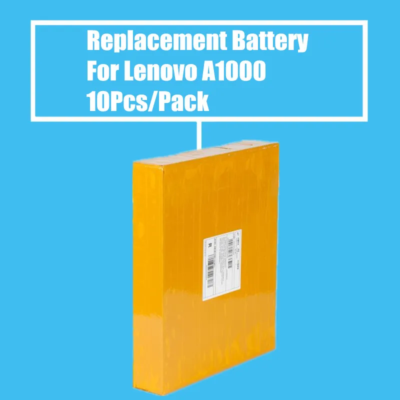 New Arrival 10Pcs/Pack 3650mah Replacement Battery for Lenovo Ideapad Lepad A1000 A3000 A5000 High Quality | Мобильные телефоны и