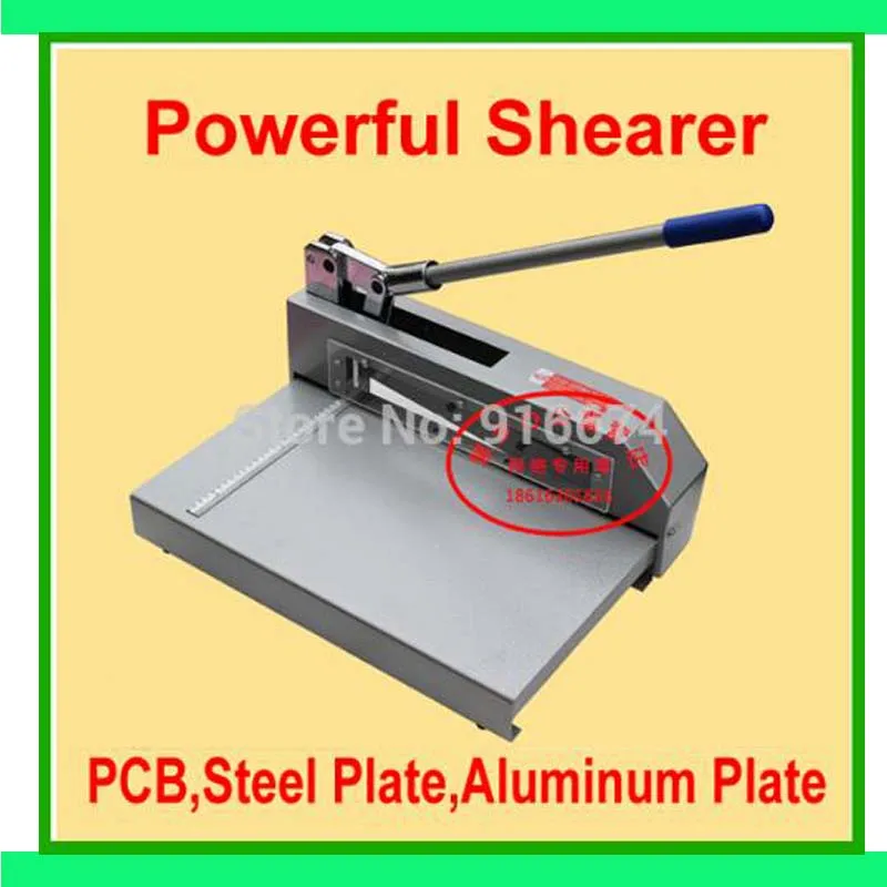 Fast Free shipping Powerful Shear Knife Paper Cutter PCB Board Steel Plate Shearer Cut Aluminium Sheet Cutting MachineFilm | Инструменты