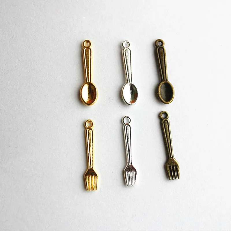 6 шт. миниатюрная металлическая ложка и вилка|accessories accessories|accessories diyaccessories decorative |