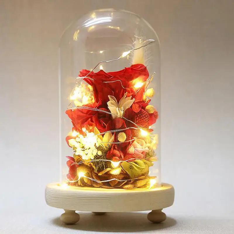 

Roses, Immortal Flowers, Baby Feeding, Night Lights, Valentine's Day Wedding Gifts Bedside Table Lamps 12v N1464