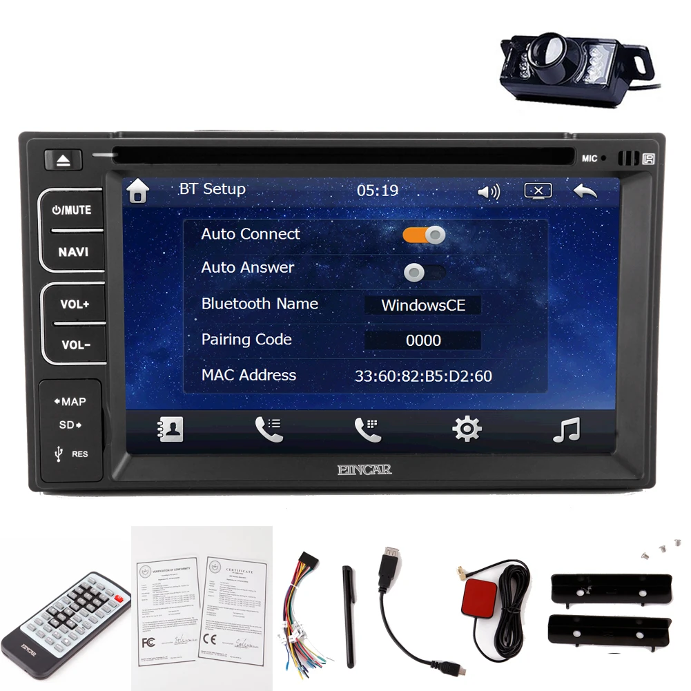 Clearance 6.2 Inch MP5 Car DVD Player Stereo Radio Auto Capacitive 2 Din win8 BT EQ iPod Audio USB System MP3 8GB GPS Map 3D 11 Clearance 6.2 Inch MP5 Car DVD Player Stereo Radio Auto Capacitive 2 Din win8 BT EQ iPod Audio USB System MP3 8GB GPS Map 3D 11