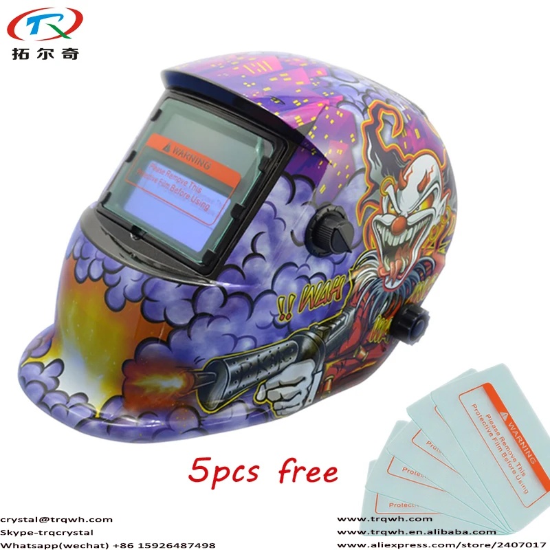Tig Mig Mac Welder Cap Free Shipping Solar Decal Welding Helmet Auto