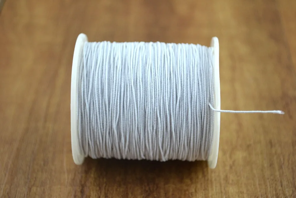 Белая эластичная нить 0,05 мм Бытовая нить от швейных поставщиков