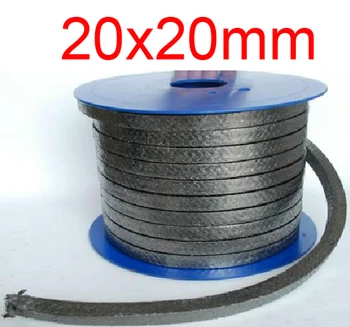 

New 20x20mm 20mm graphite packing Graphite wire rod Expanded soft Flexible graphite wear-resisting heat-resistant