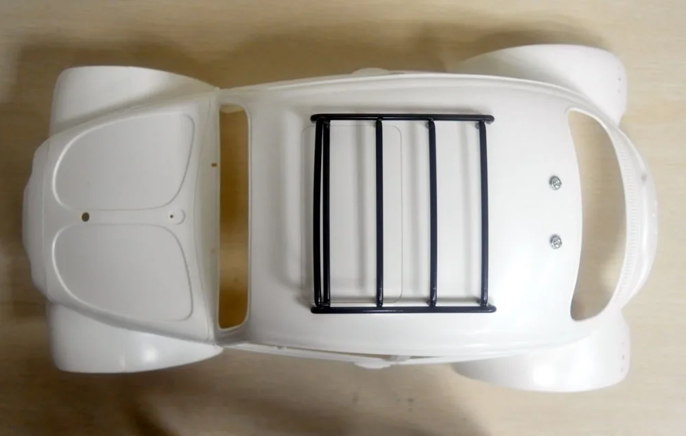 Из Металла Чемодан/крыша стойки для Tamiya 2WD Monster Beetle rc автомобиль