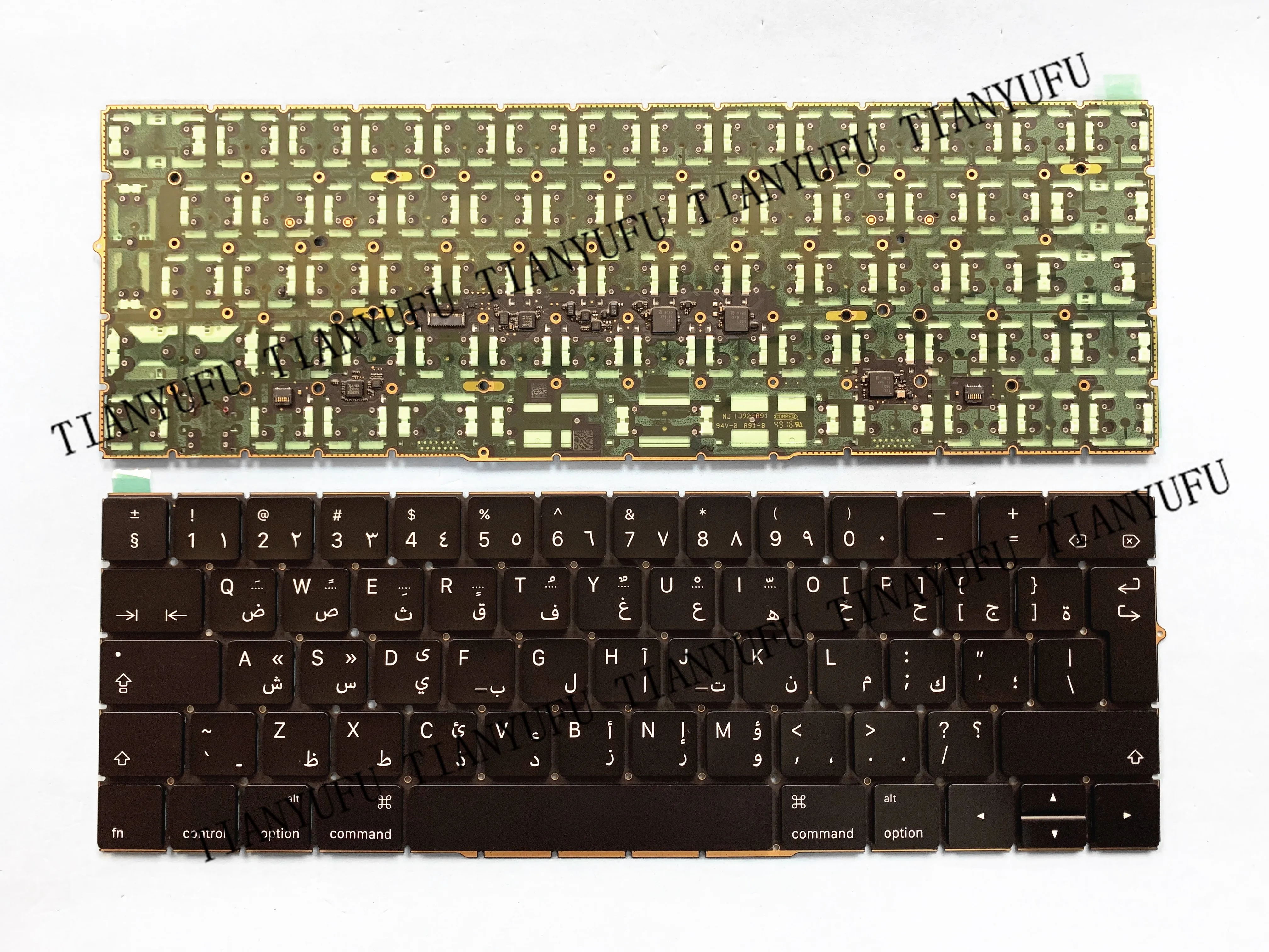 Абсолютно новая Арабская 12 &quot13&quot 15 &quotRetina Клавиатура для ноутбука MacBook Pro A1706 A1707 AR