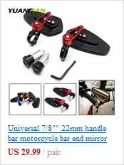 For BMW S1000RR (w and w/o CC) 2015 2016 2017 2018 Universal 7/8