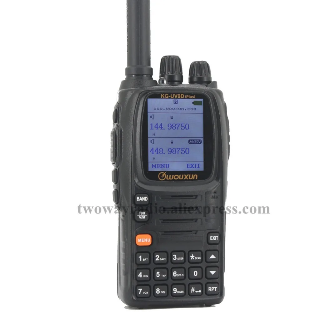 Wouxun KG UV9D PLUS standard edition new portable two way radio repeater air band receive