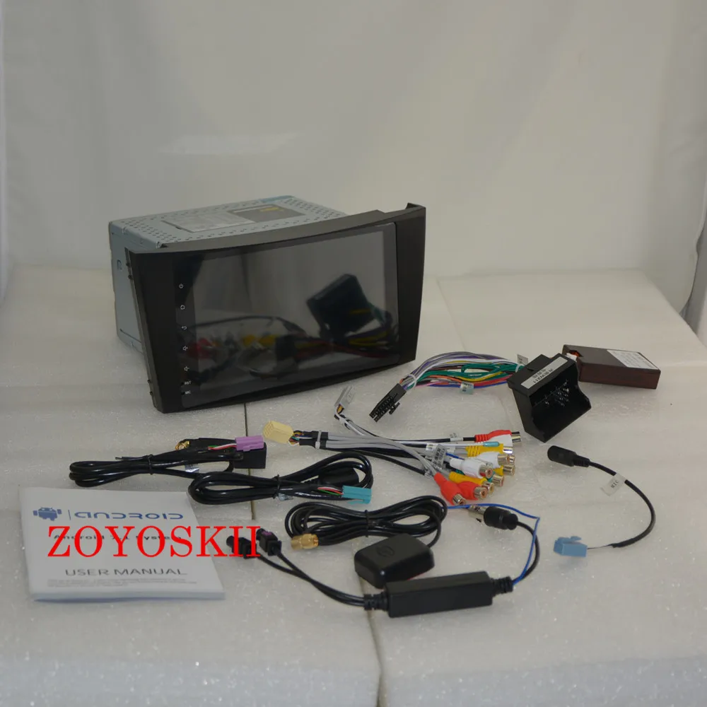 Flash Deal ZOYOSKII Android 8.0 8.1 8inch CAR Radio GPS bluetooth Navigation player for For Mercedes Benz w211 W209 W219 2