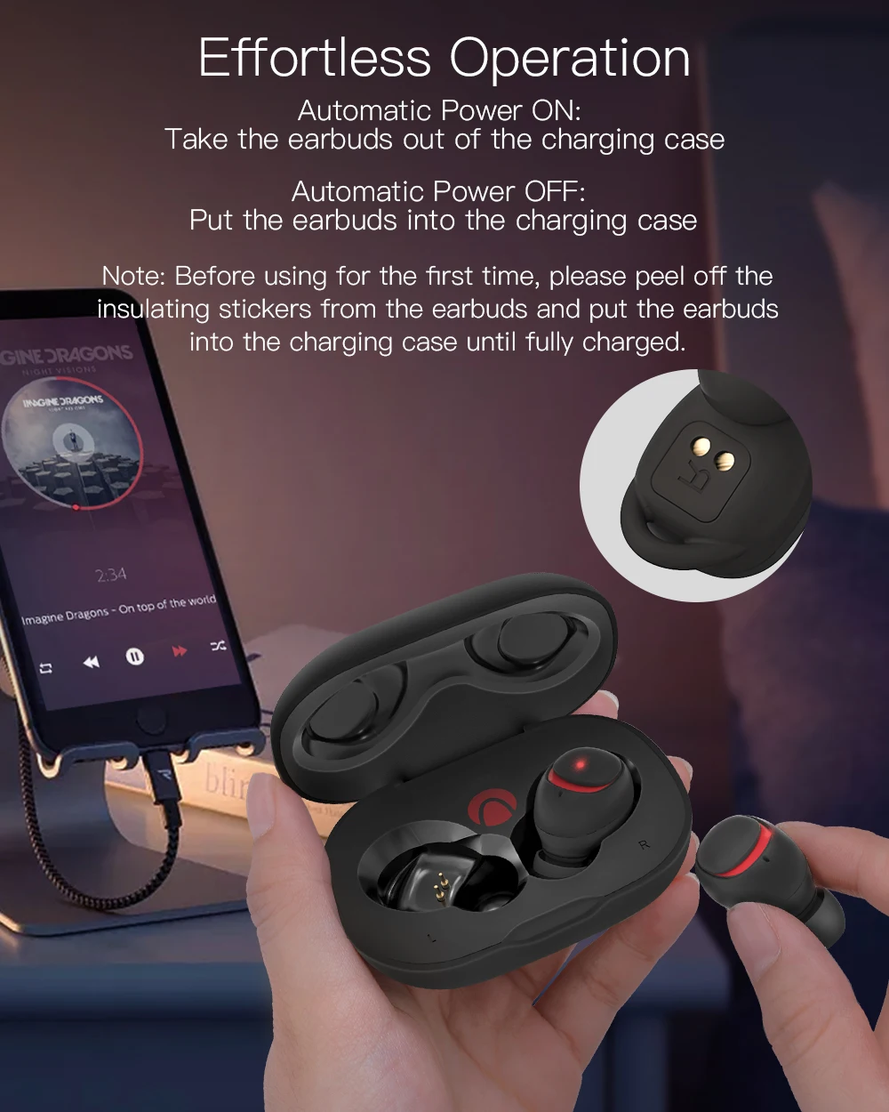 Для BlitzWolf brother AIRAUX AA UM1 Беспроводные Bluetooth 5 0 Наушники Hi Fi Handsfree с микрофоном Стерео