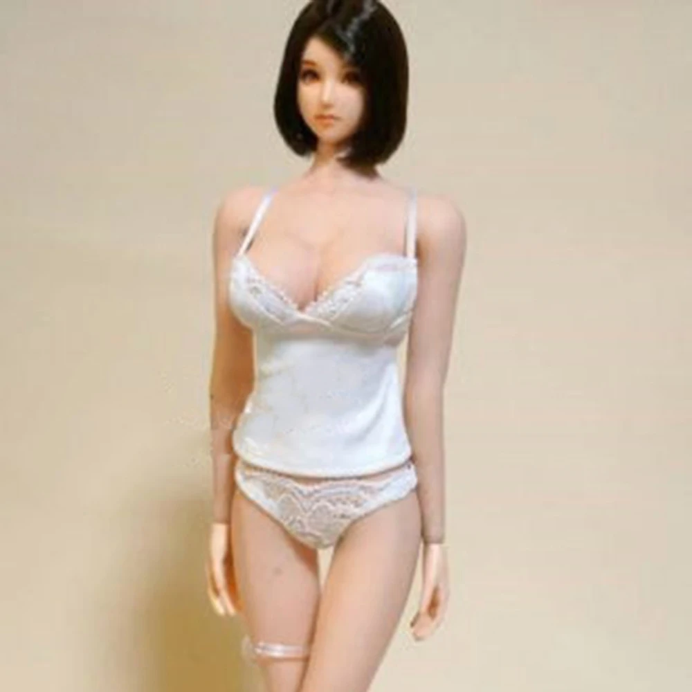 1//6 Female White Shirt Version Women/'s Waist Shirt For 12/" Female Body custom