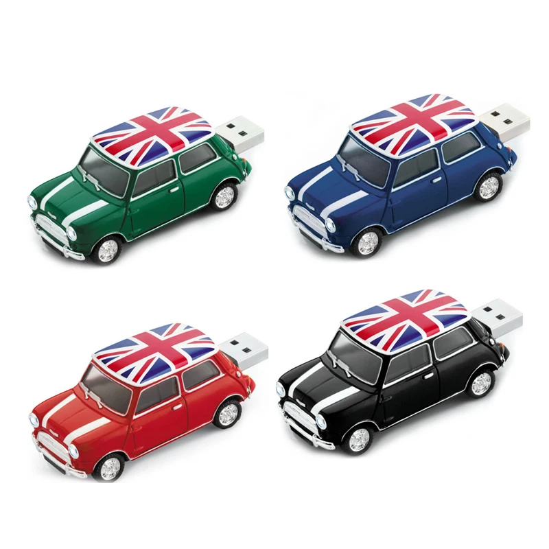 Amthin Творческий U диск 2 ГБ 4 ГБ 8 GB 16 ГБ 32 ГБ USB Mini Cooper C U TE mini car карту флэш-памяти с интерфейсом USB