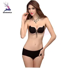 Новинка 2 шт. женский бюстгальтер без бретелек мгновенный бюстгальтер с подтяжкой невидимые силиконовые Пуш Ап Бюстгальтер наклейки на соски Прямая