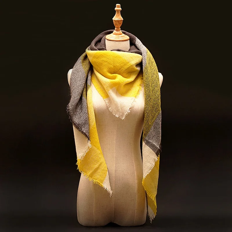 2016 Za Winter Cashmere Scarf Women Blanket Scarf Luxury Brand Designer Scarves For Women font b