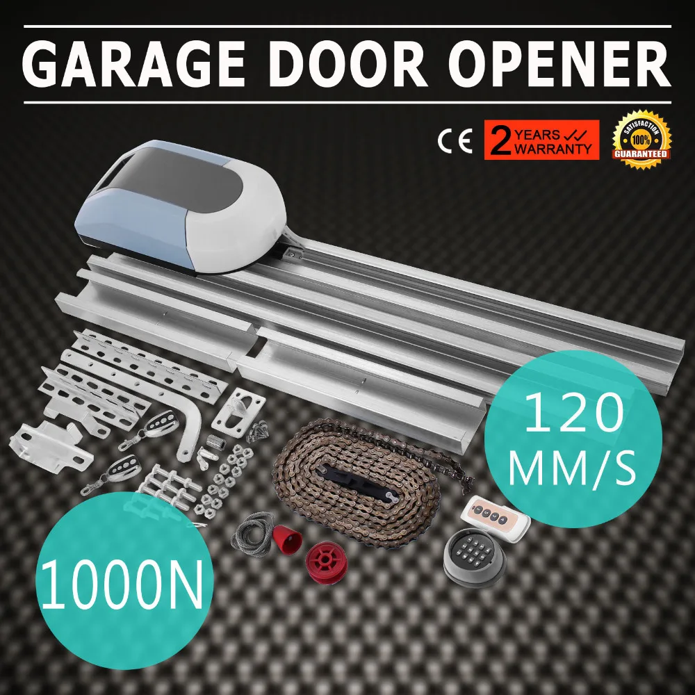 

Garage Engine Garage Door Opener Operator Gate 1000N 200W max Roller, 2 pcs 5% discount