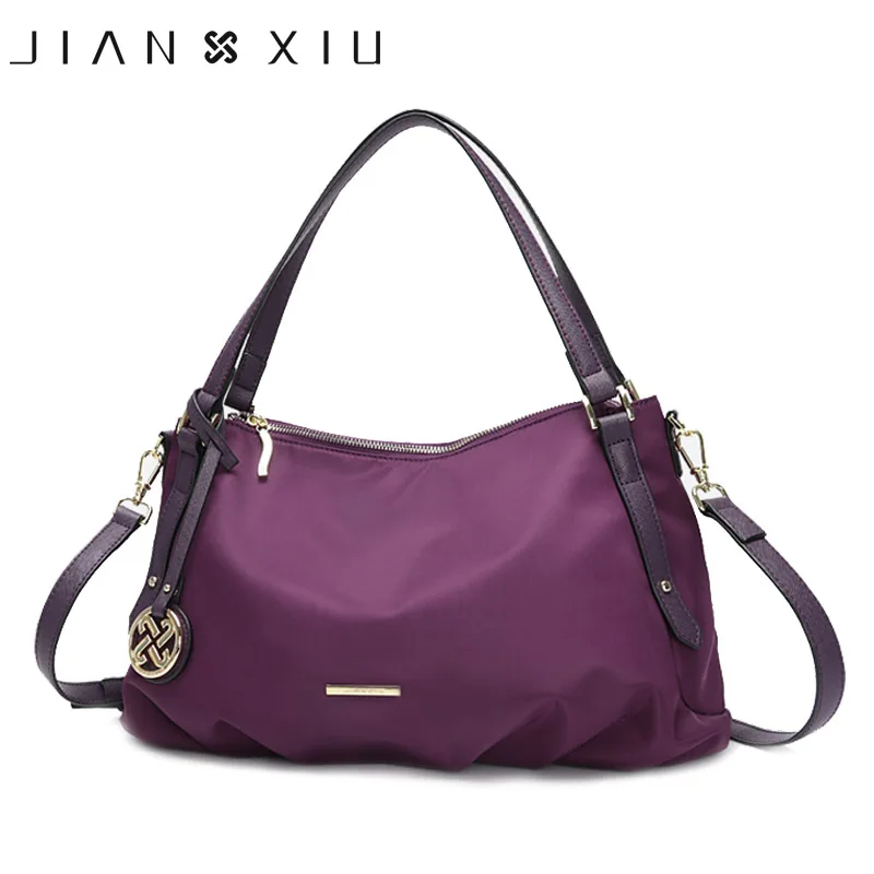 

JIANXIU Brand Women Handbag Nylon 3 Color Female Top-hand Bag Casual Shoulder Crossbody Bags For Women 2018 New Large Size Tote