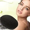 Soft Natural Black Bamboo Sponge Beauty Facial Wash Cleaning Cosmetic Puff Charcoal Black Hot Selling ► Photo 2/6