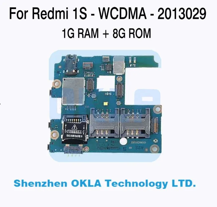 Redmi 1S 2013029 mother board 1G RAM 8G ROM