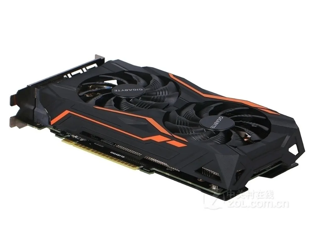 Gigabyte GTX 1050Ti G1 Gaming 4G оригинальный Графика карты 128Bit GDDR5 видеокарта DVI HDMI DP Для Nvidia