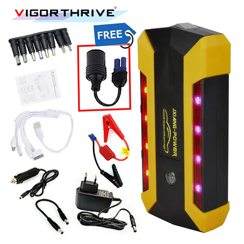 12V MINI Portable Car Charger Power Bank Emergency Gasoline Diesel Auto Battery Booster Pack Vehicle Car Jump Starter 12V MINI Portable Car Charger Power Bank Emergency Gasoline Diesel Auto Battery Booster Pack Vehicle Car Jump Starter