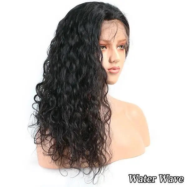 Hot Beauty Hair 360 Lace Frontal Wig Breathalbe Water Wave Wig Pre Pluck With Baby Hair Brazlian Remy 100% Human Hair Lace Wigs (6)