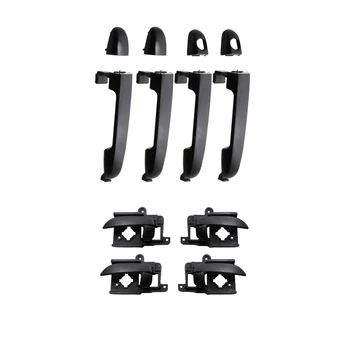 

8PCS BLACK OUTSIDE EXTERIOR INTERIOR DOOR HANDLE FOR HYUNDAI ELANTRA 2007 2008 2009 2010 2011 Handle:82651-2H000