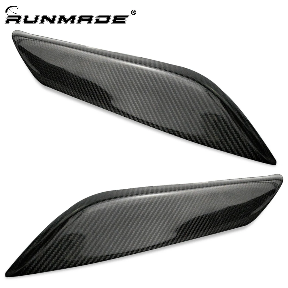 runmade Carbon Fiber Headlight Cover Eyelid Eyebrow For Nissan 350Z Z33 2003-2009 high quality carbon fiber decoration headlight eyelids eyebrows cover trim 2pcs fit for nissan 350z z33 coupe 2003 2008