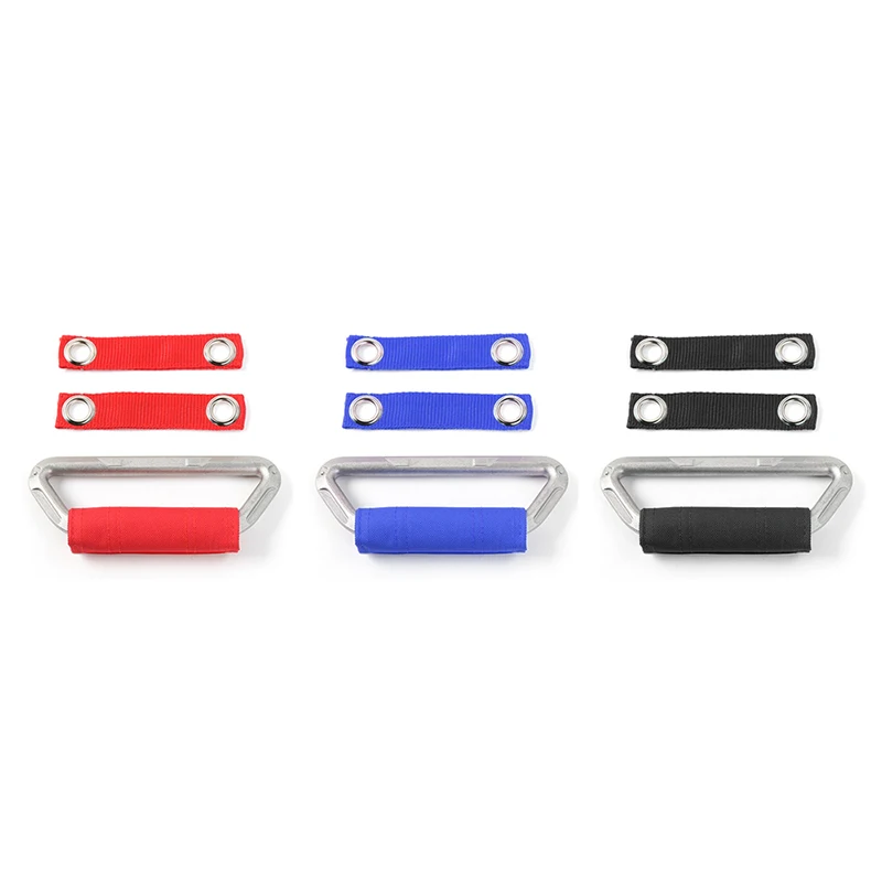 SHINEKA 4x4WD Armrest Seat Grab Handles Grip Bar Pulling Handle for Jeep Wrangler CJ TJ JK Sports Sahara Rubicon Car Styling